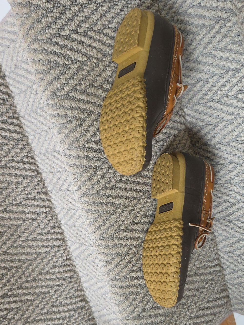 LL Bean Boot Rubber Slip On Moc - Picture 3 of 3